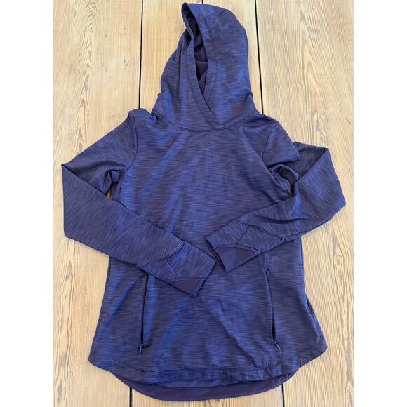 Athleta Crossover Heather Purple Hoodie Small - Picture 1 of 7
